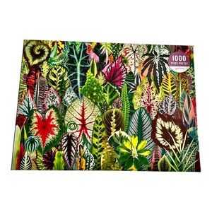 Galison "Houseplant Jungle" 1000 Piece Puzzle, 27" x 20".